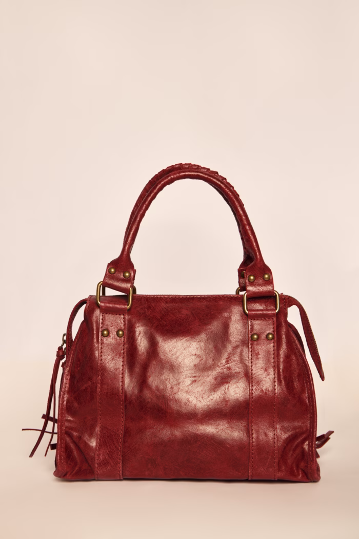 Bolso Madison maxi Piel · rojo - Imagen 4