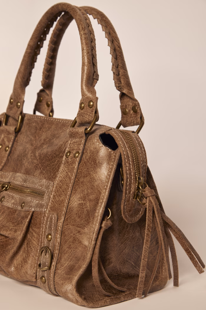 Bolso Madison maxi Piel · camel - Imagen 3