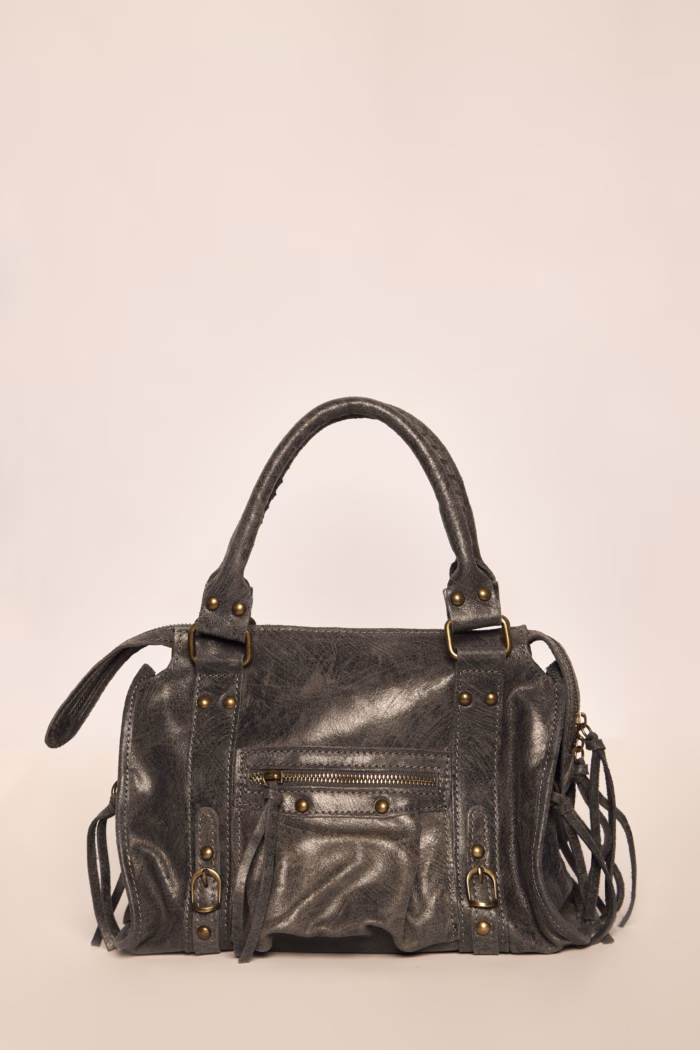 Bolso Madison mini Piel · gris